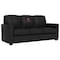 Dreamseat Silver Sofa with Tampa Bay Buccaneers Secondary Logo XZ7759001SOCDBK-PSNFL21046 - alternate 1